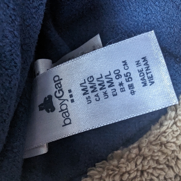 Baby Gap Over Ears Chin Strap Winter Hat Size M/L - Picture 3 of 5